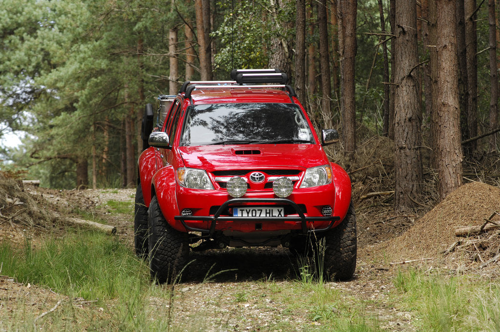 Detail of 2007 Toyota HiLux Arctic Explorer by Unknown