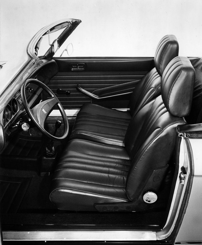 Detail of 1973 Peugeot 304 Cabriolet S interior by Unknown