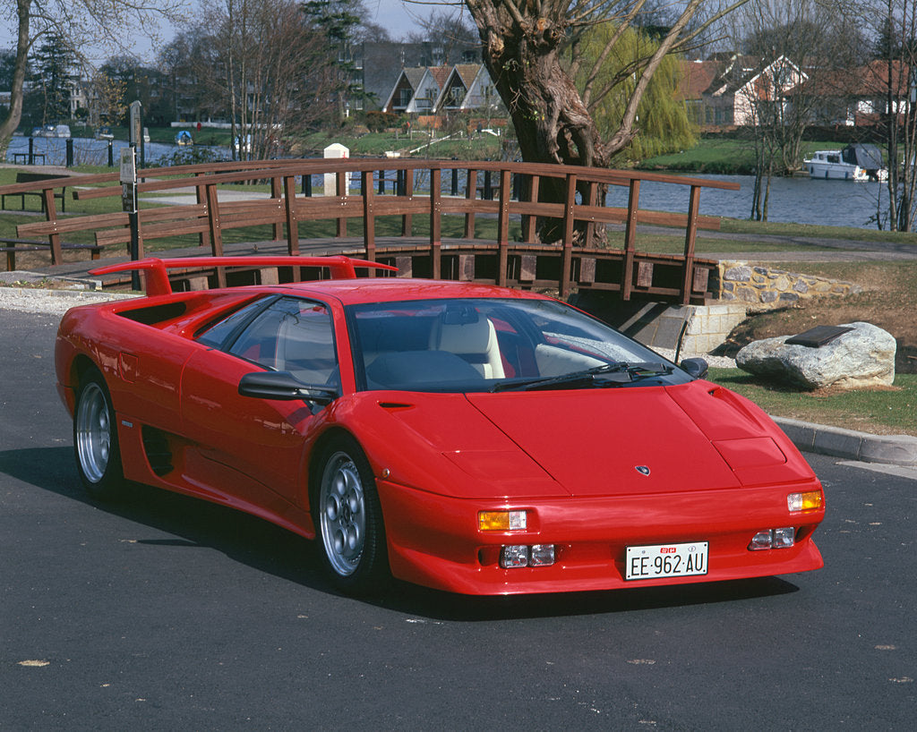 Detail of 1993 Lamborghini Diablo by Unknown