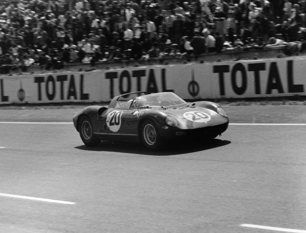 Detail of 1964 Le Mans winning Ferrari 275P driven by Guichet - Vaccarella by Unknown