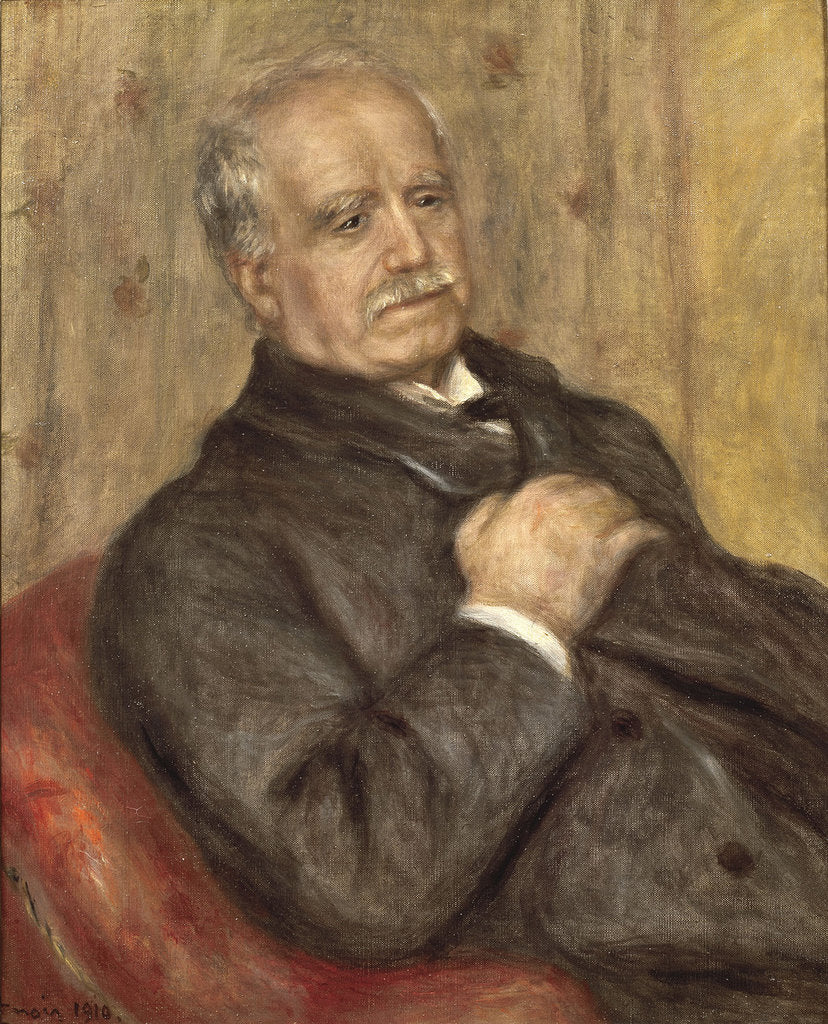 Detail of Portrait of Paul Durand-Ruel, 1910 by Anonymous