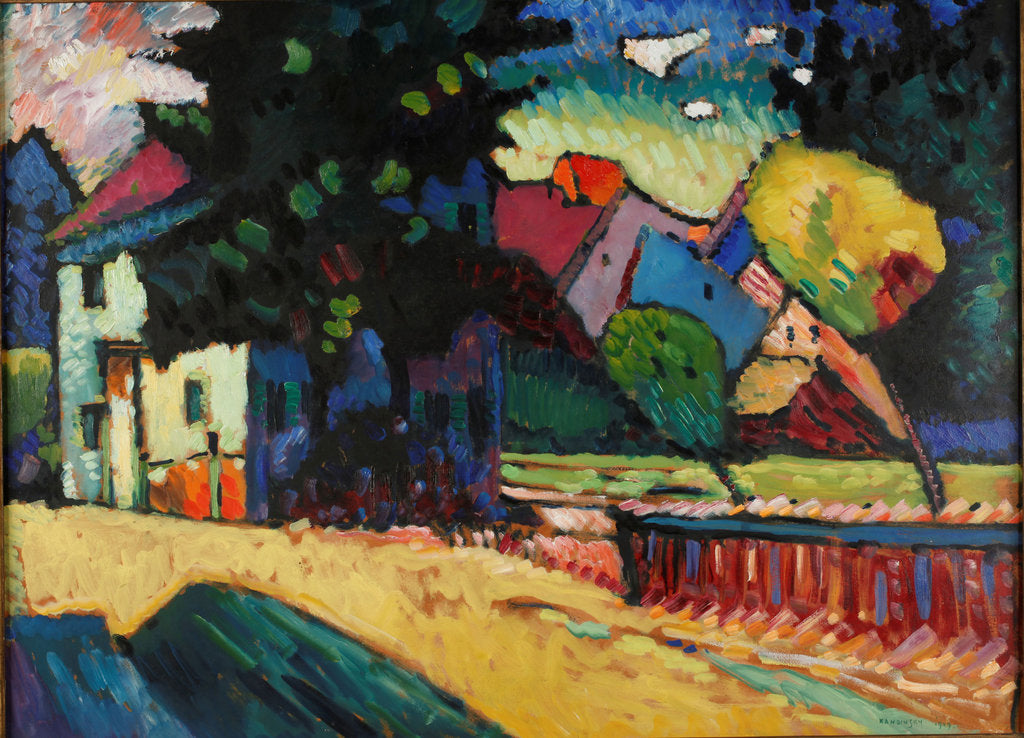 Detail of Landscape with a green House, 1909 by Anonymous