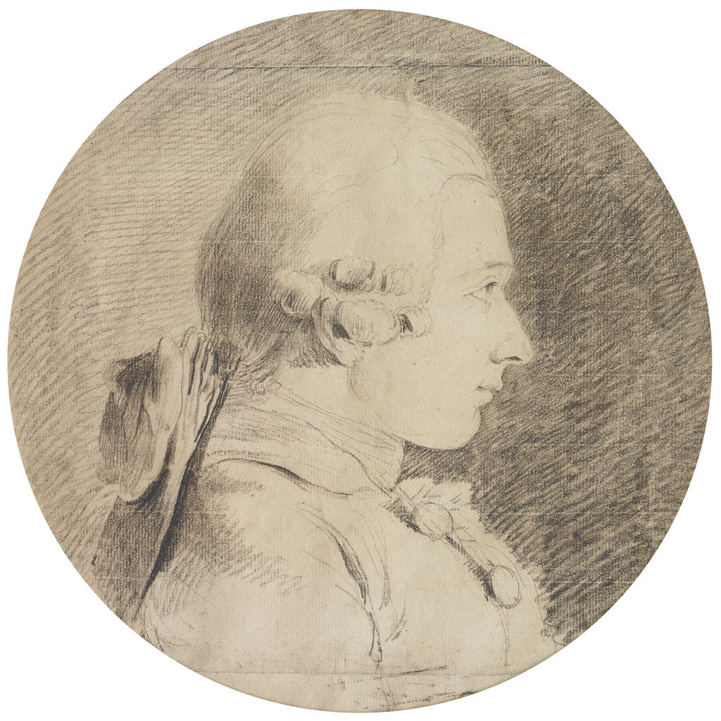 Detail of Portrait of Donatien Alphonse François de Sade, 1760-1762 by Anonymous