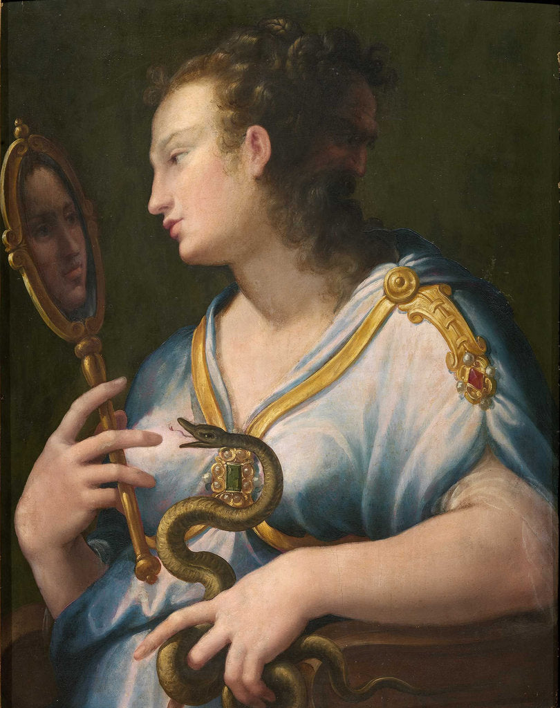 Detail of Allegory of Prudence by Anonymous