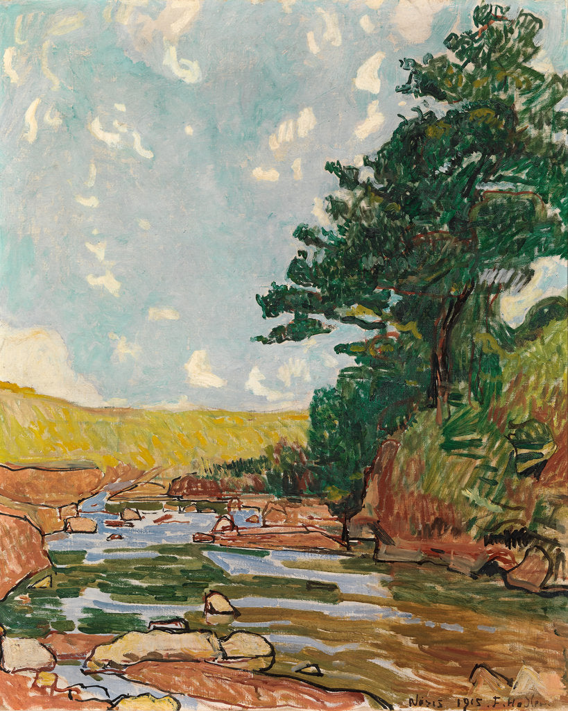 Detail of Landscape near Néris, 1915 by Anonymous