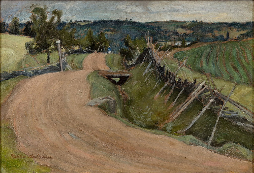 Detail of Landscape of Sortavala, 1901 by Anonymous