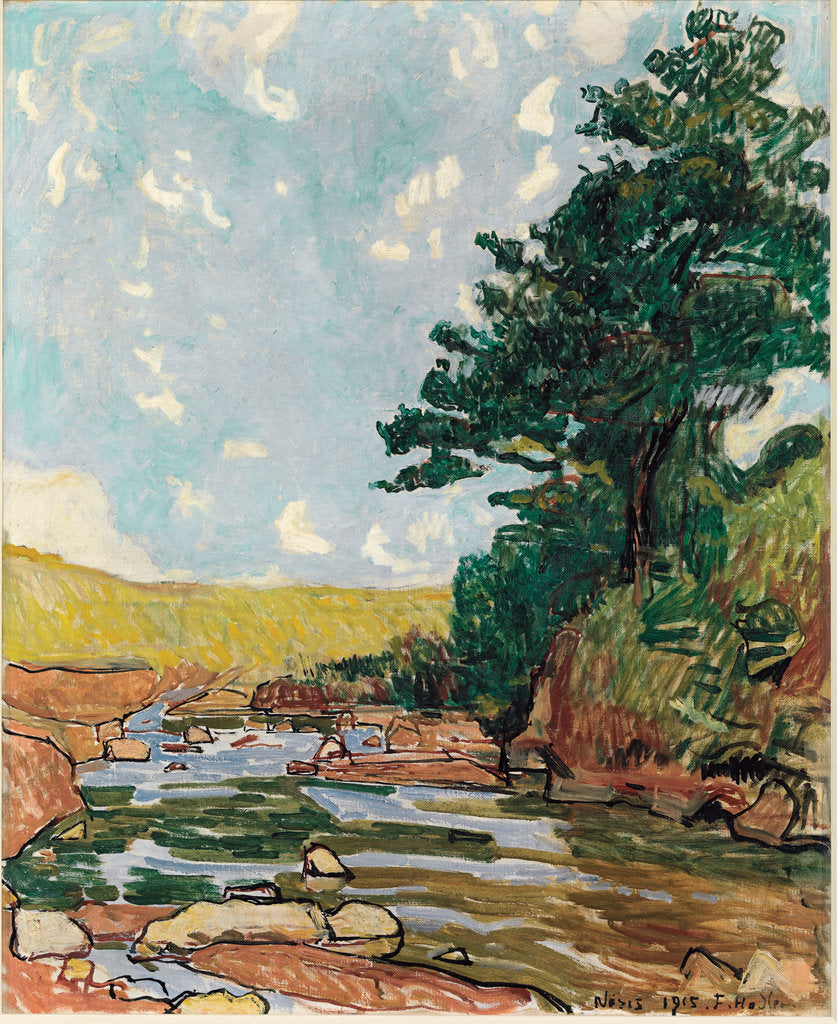 Detail of Landscape near Néris, 1915 by Anonymous