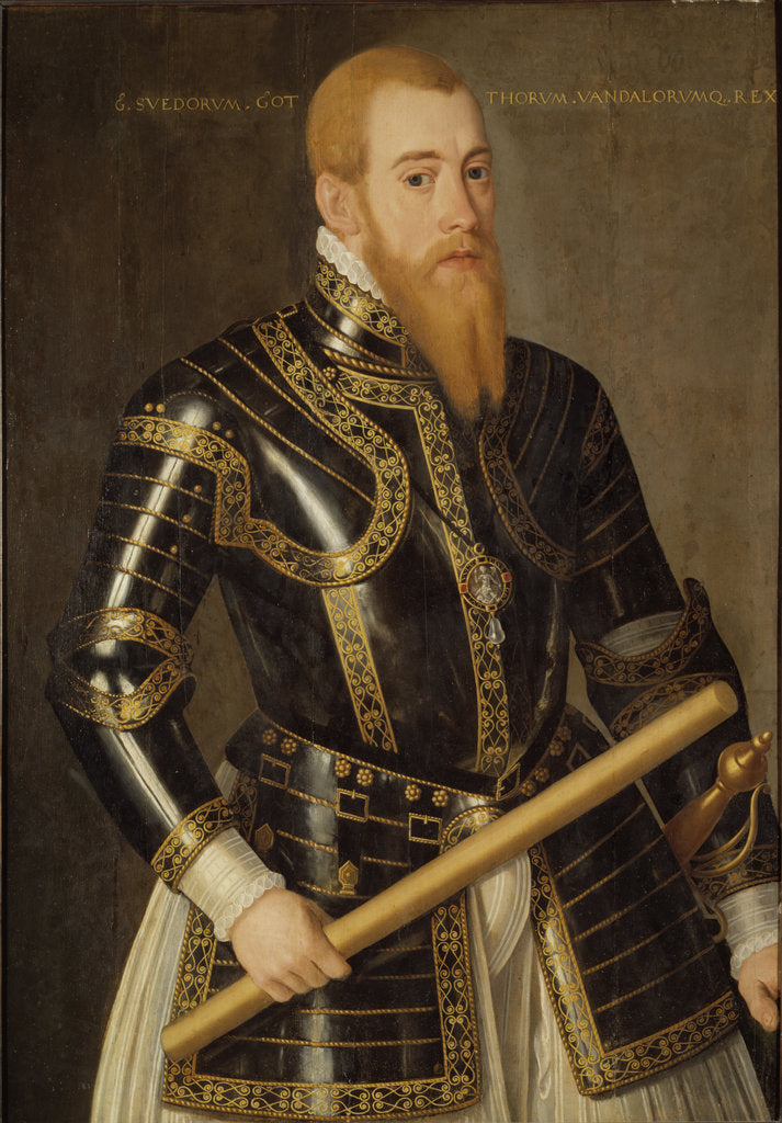 Detail of Portrait of King Eric XIV of Sweden by Anonymous