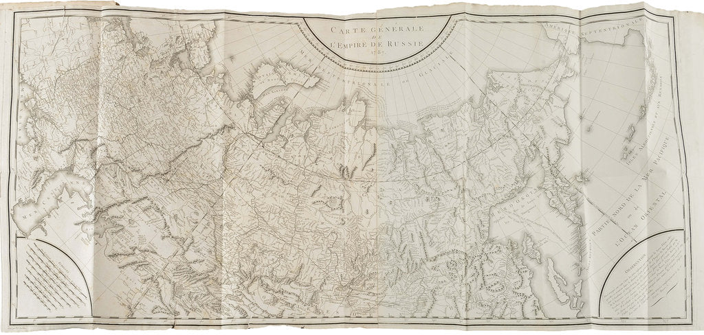 Detail of Map of the Russian Empire, 1787-1790 by Anonymous