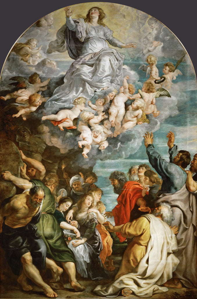 Detail of The Assumption of the Blessed Virgin Mary, ca 1611 by Anonymous