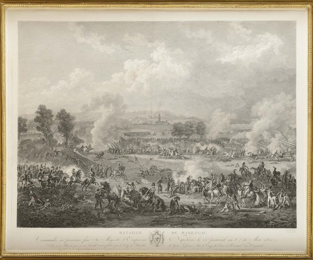 Detail of The Battle of Marengo on 14 June 1800, 1800s by Anonymous