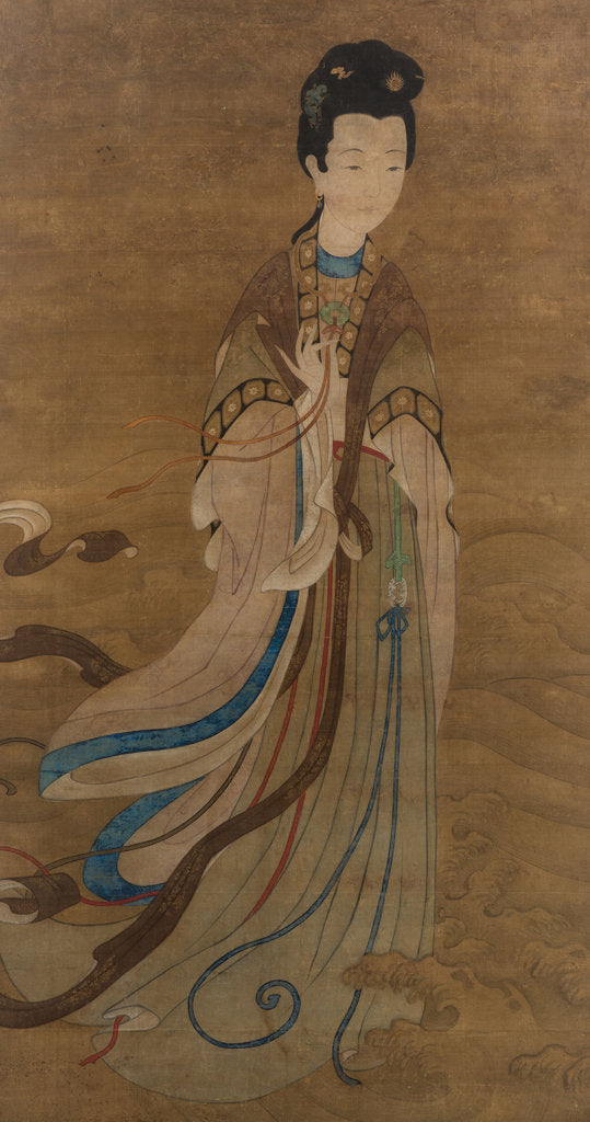 Detail of Portrait of Lady Zhen (183-221), Empress Wenzhao, End of 17th-Early 18th cen by Anonymous