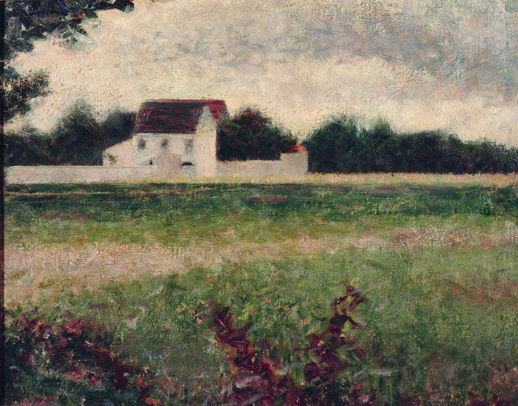 Detail of Landscape in Île-de-France, 1881-1882 by Anonymous