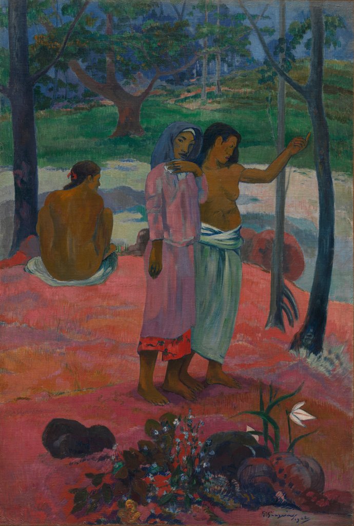 Detail of The Call, 1902 by Paul Gauguin