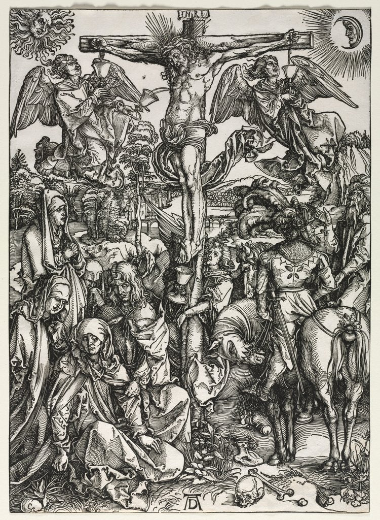 Detail of The Crucifixion by Albrecht Dürer