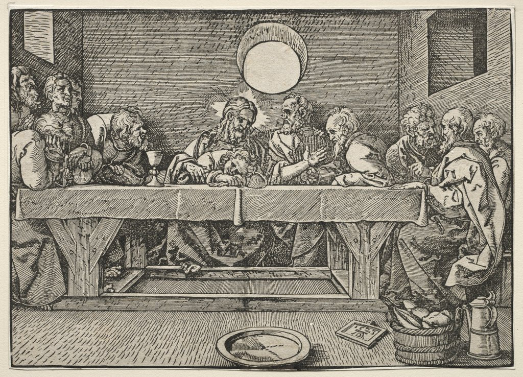 Detail of The Last Supper, 1523 by Albrecht Dürer