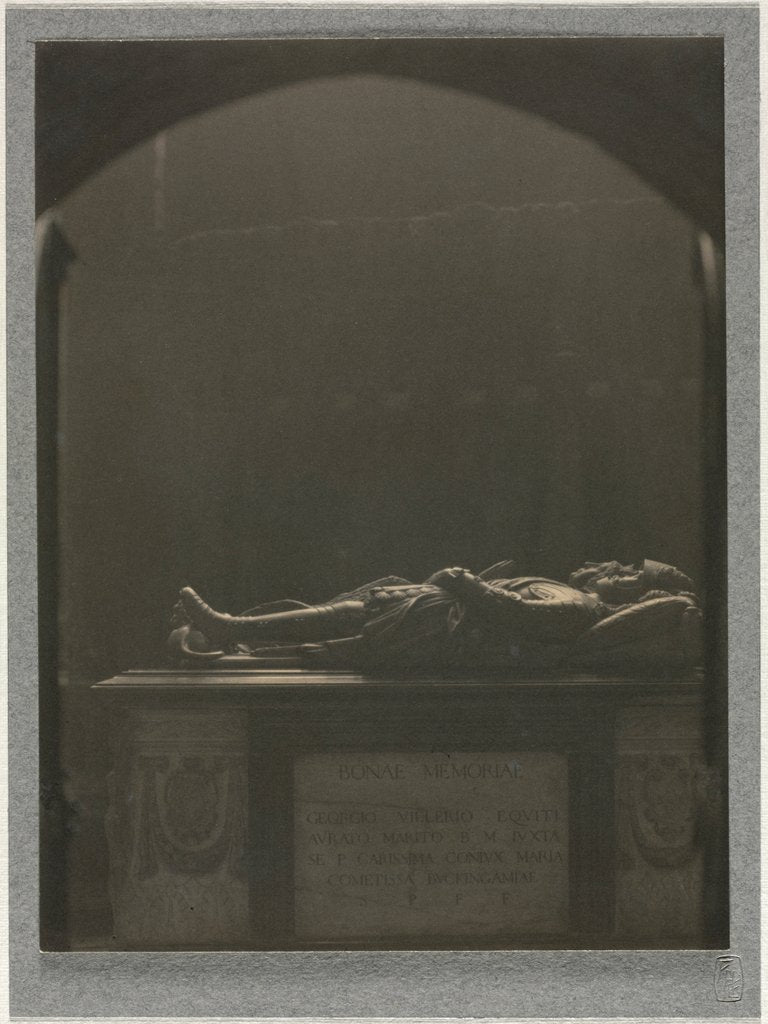 Detail of Westminster Abbey, Tomb of Sir Georges Villiers, c. 1900 by Frederick H. Evans