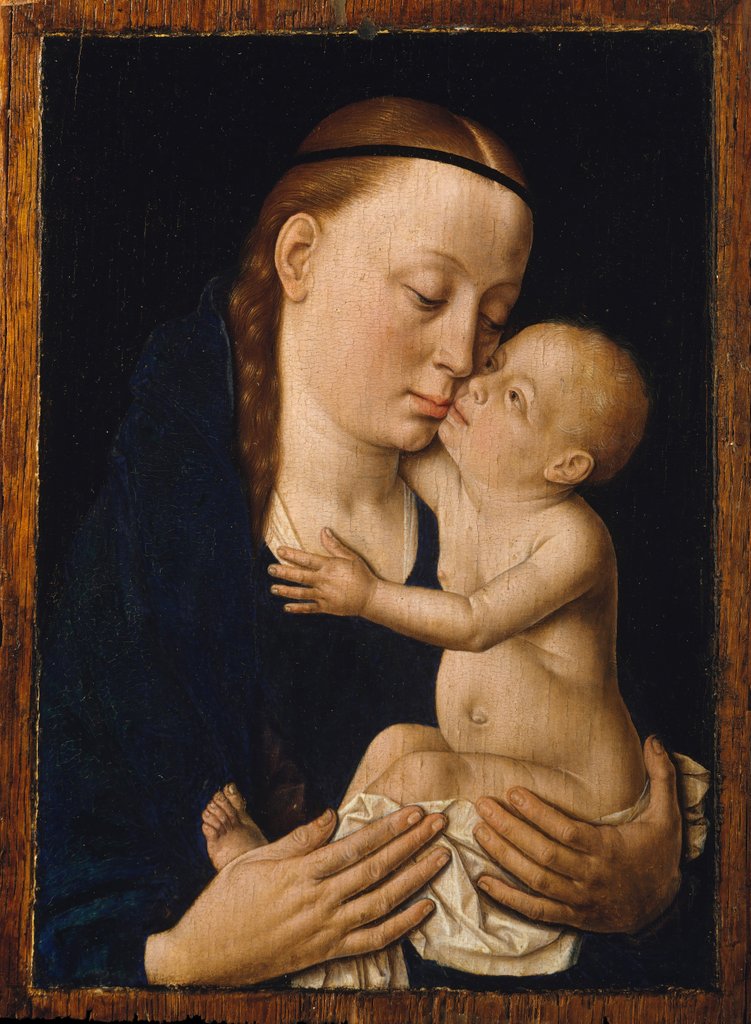 Detail of Virgin and Child, ca. 1455-60 by Dieric Bouts