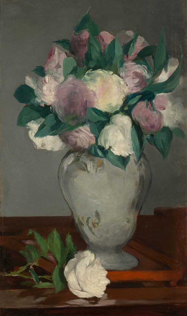 Detail of Peonies, 1864-65 by Edouard Manet