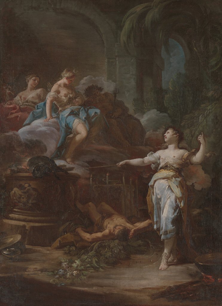 Detail of Medea Rejuvenating Aeson, ca. 1760 by Corrado Giaquinto