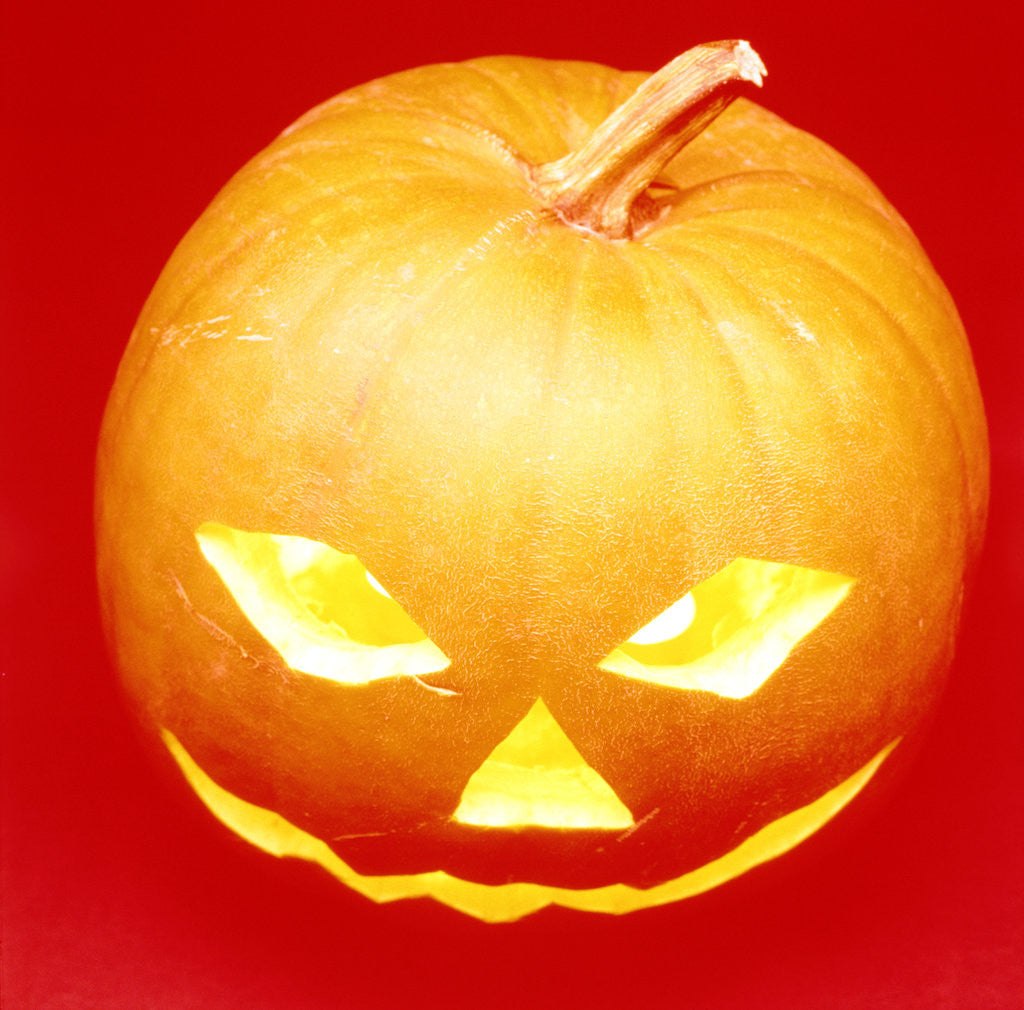 Detail of Jack O' Lantern by Corbis