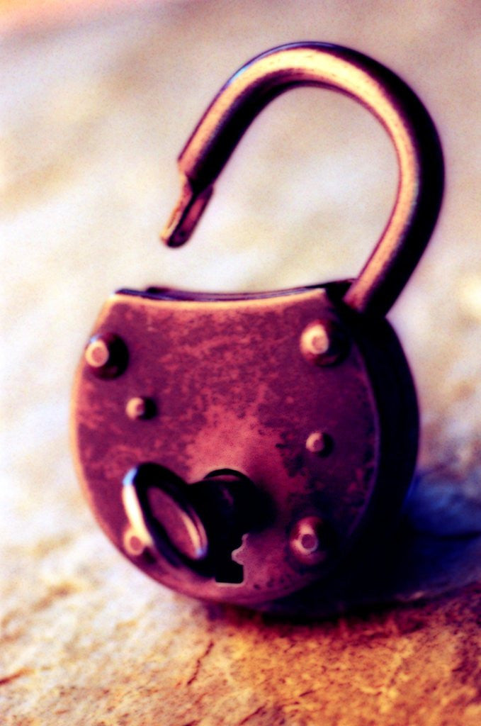 Detail of Padlock by Corbis