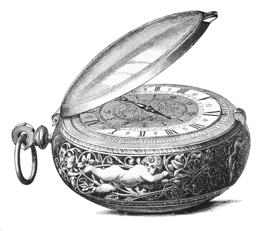 Detail of 17th Century Nuremberg Egg Watch by Corbis