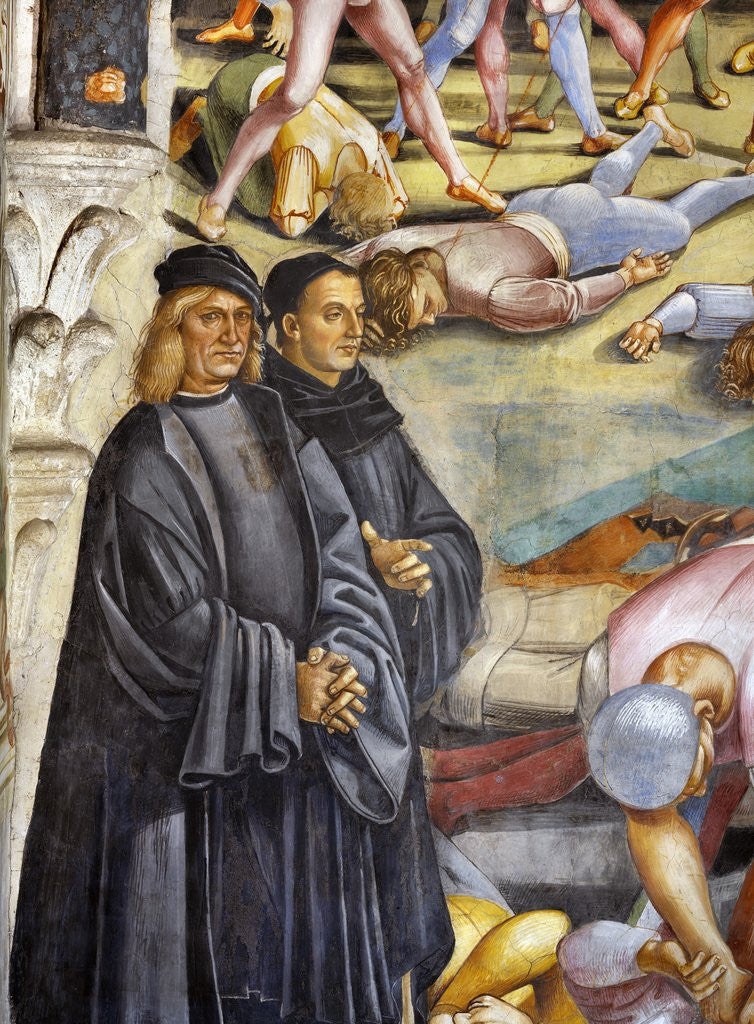 Detail of Detail of The Deeds of the Antichrist by Luca Signorelli