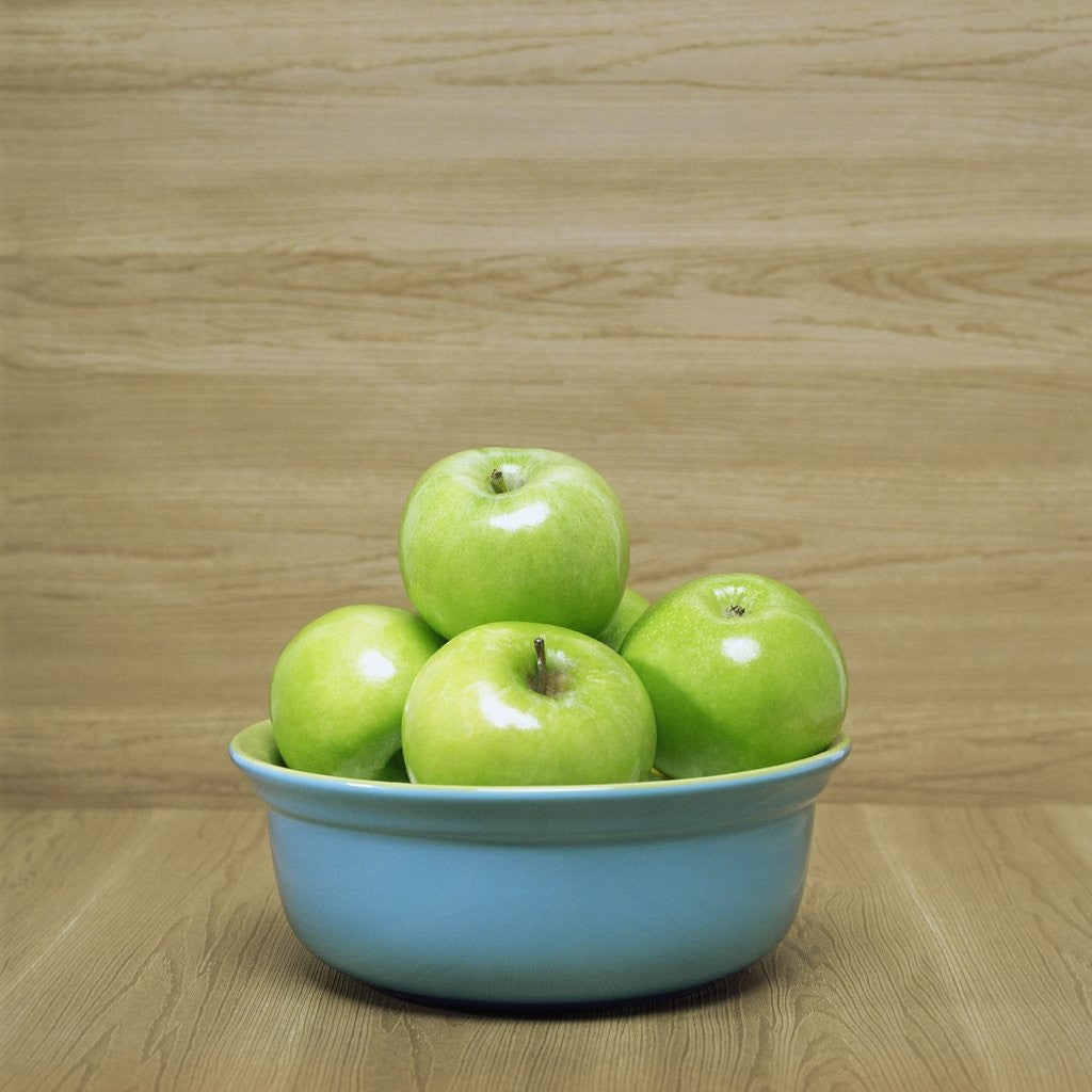 Detail of Apples in a Bowl by Corbis