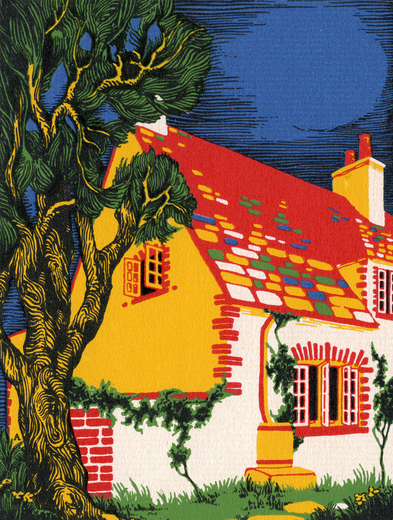 Detail of The Cottage by Leroy Henry Appleton