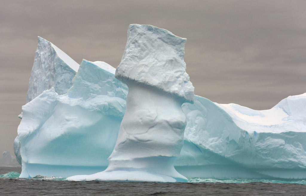 Detail of Disintegrating Tabular Iceberg by Corbis