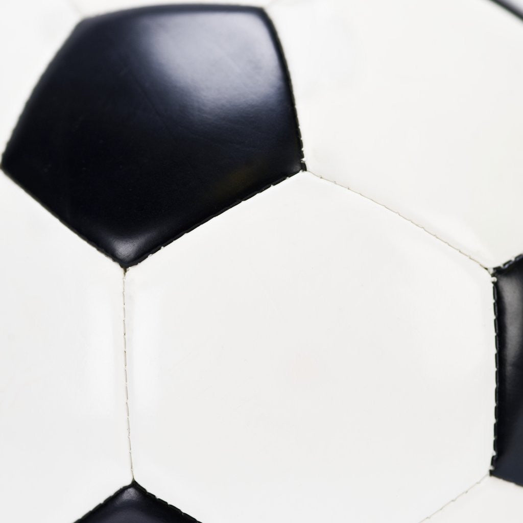 Detail of Close-up of Soccer Ball by Corbis