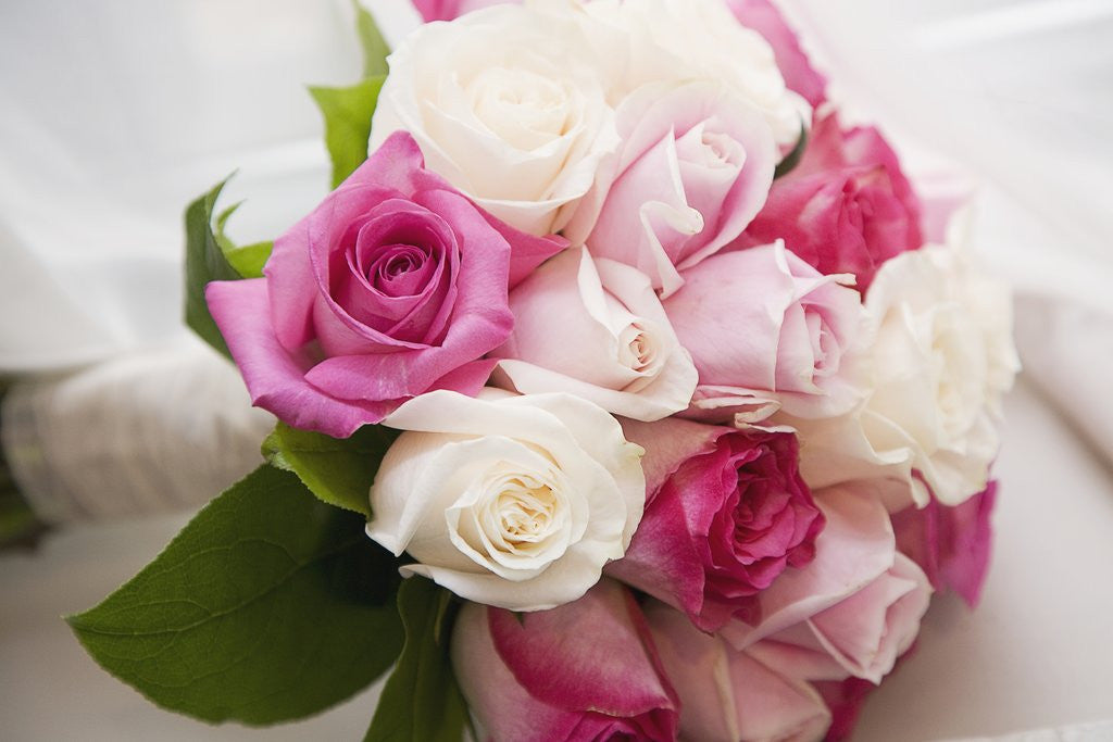 Detail of Bouquet of roses by Corbis