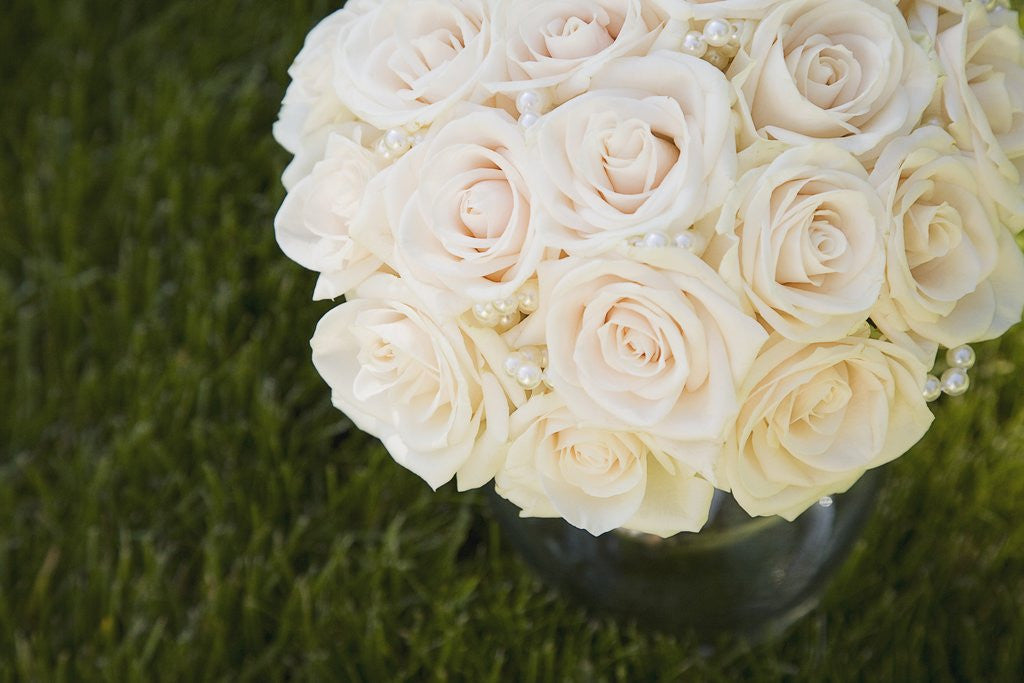 Detail of Bouquet of roses by Corbis