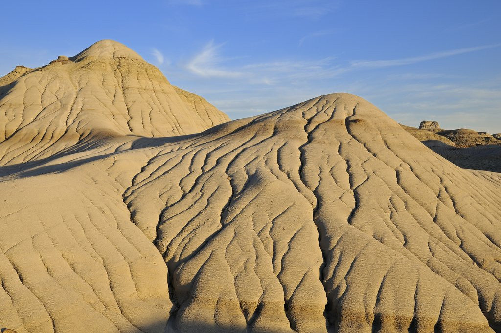 Detail of Hoodoos, Badlands, Dinosaur Provincial Park, Alberta, Canada by Corbis