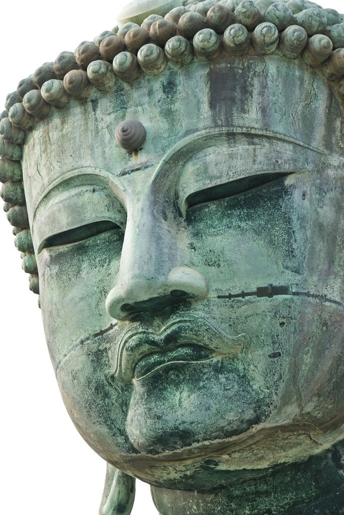 Detail of Detail of Great Buddha of Kamakura by Corbis