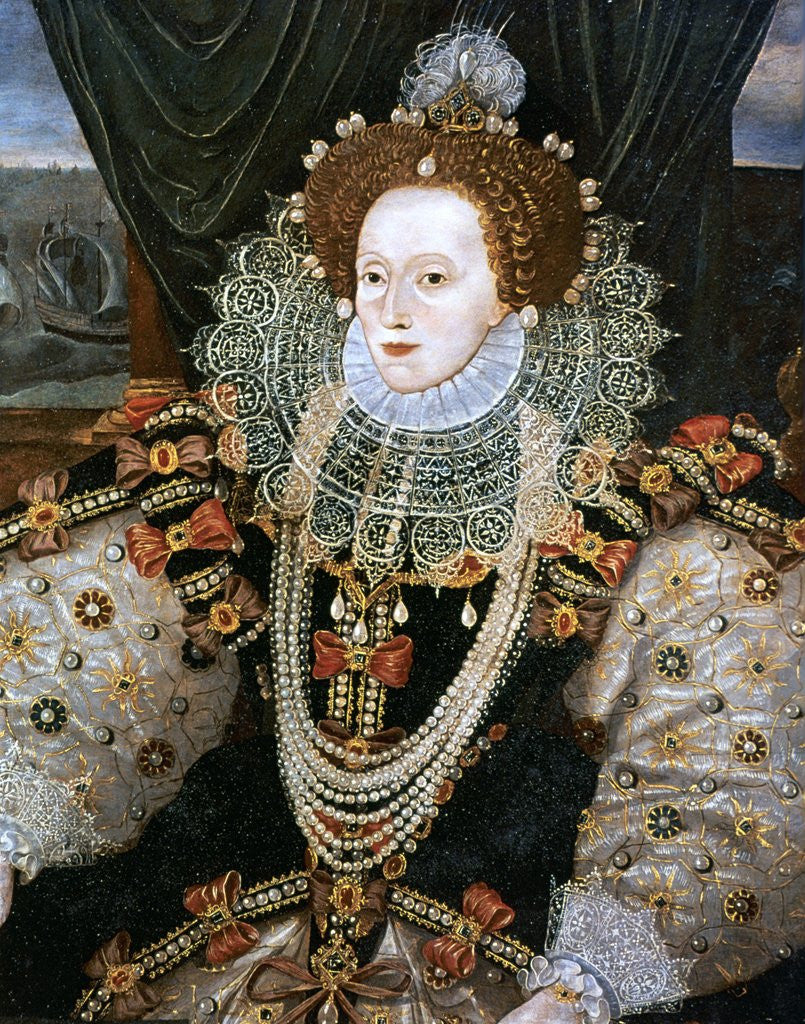 Elizabeth I the Armada Portrait attributed to George Gower