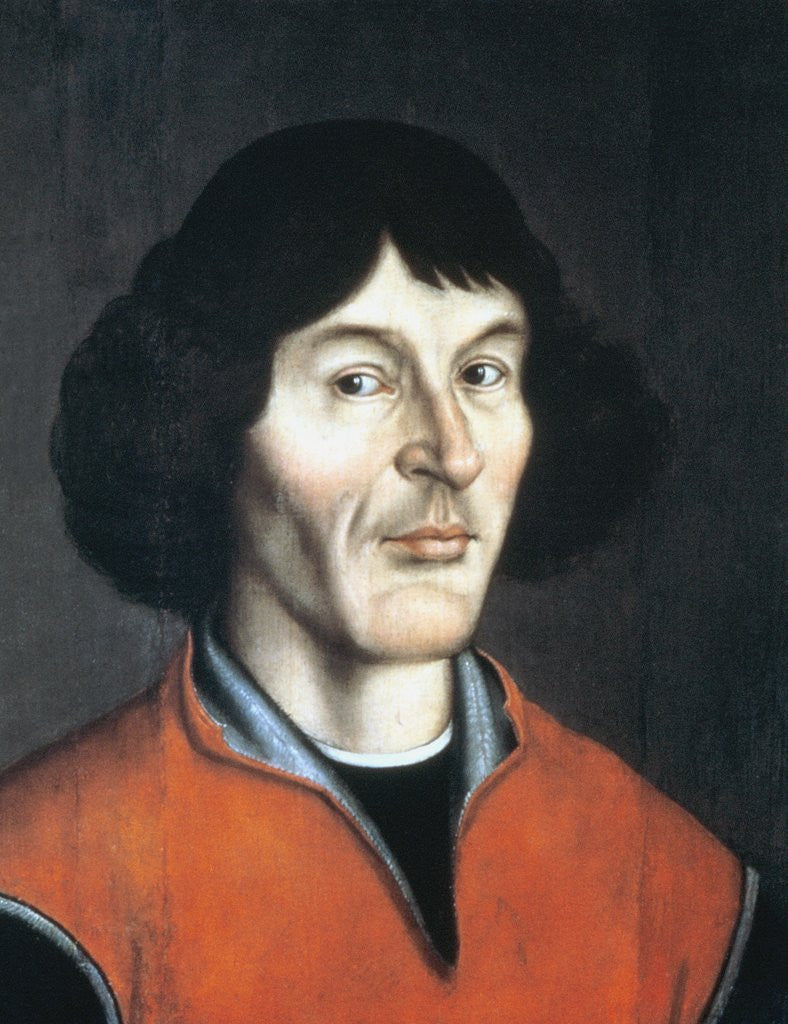 Detail of Nicolaus Copernicus by Corbis