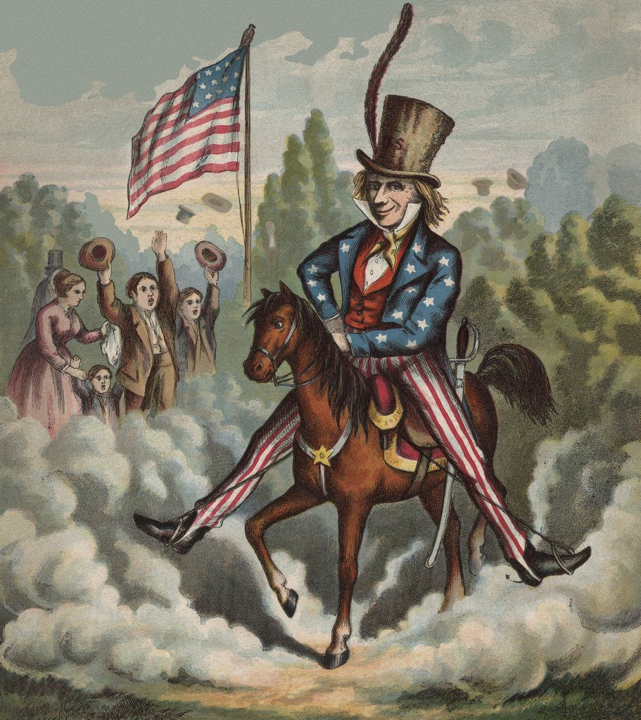 Detail of Thank you Uncle Sam! by Corbis