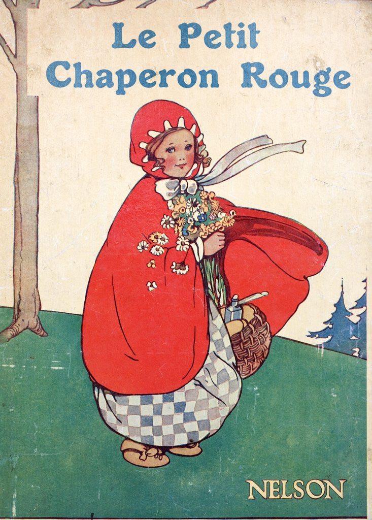 Detail of Little Red Riding Hood book cover by Corbis