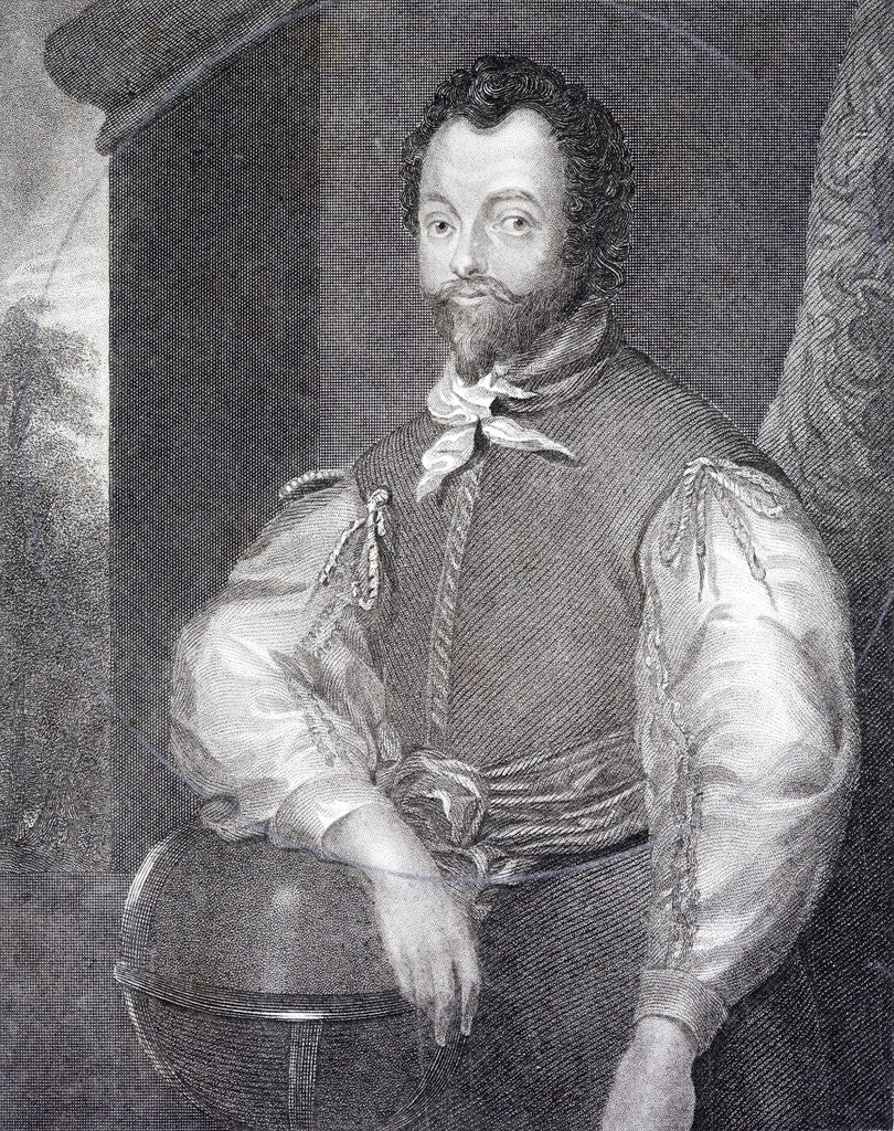 Detail of Sir Francis Drake by Corbis