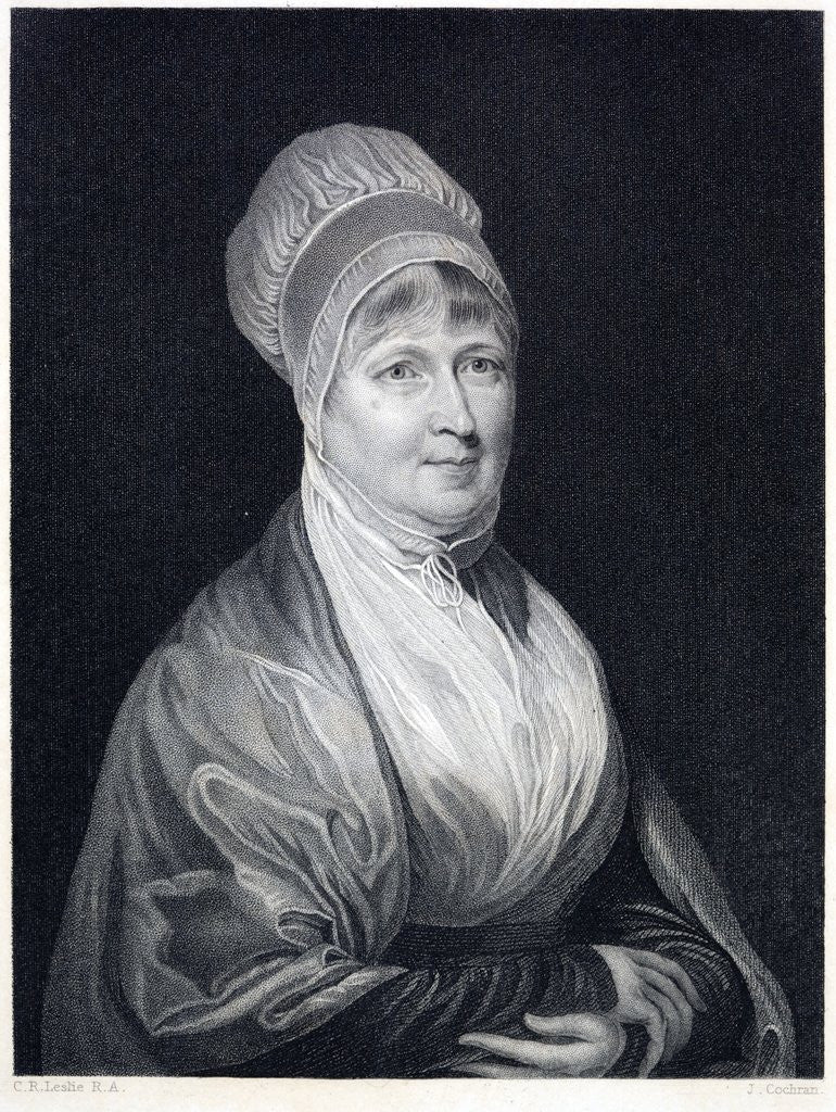 Detail of Elizabeth Fry by Corbis