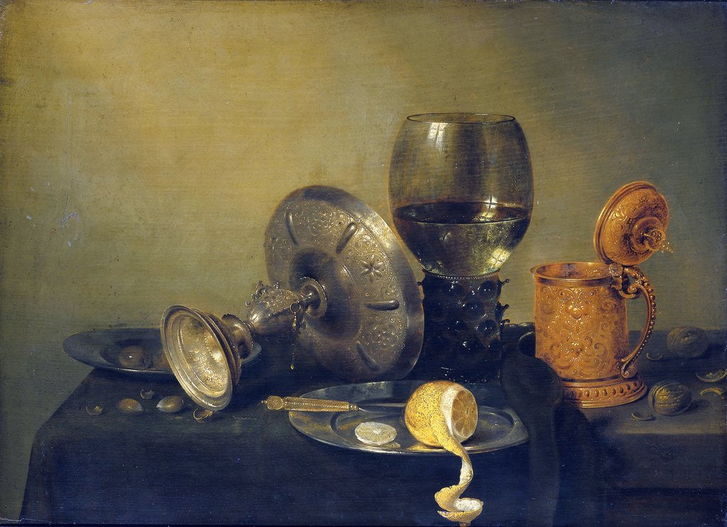 Detail of Still Life by Willem Claesz. Heda