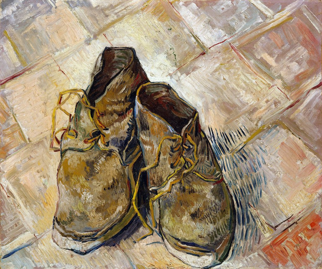 Detail of Shoes by Vincent Van Gogh