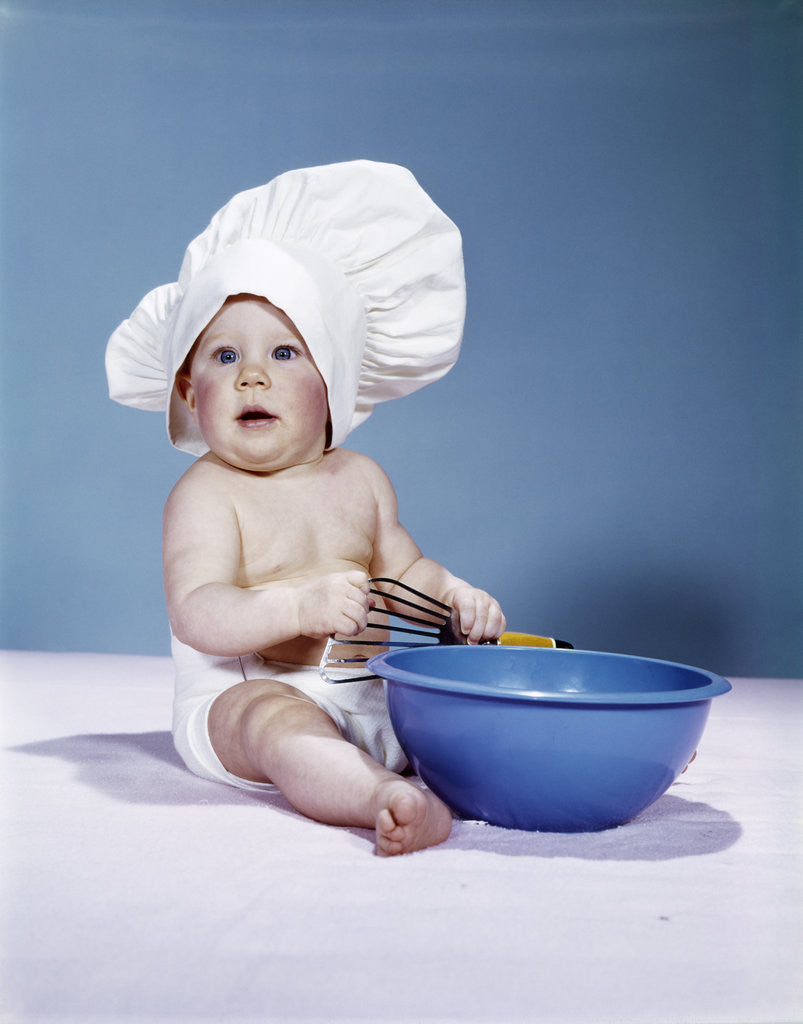 Infant fashion chef hat