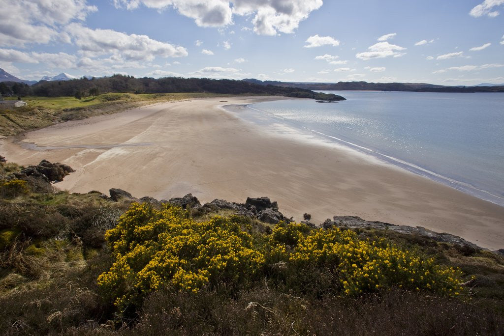 Detail of Landscape with sea and beach,Gairloch, Scotland, United Kingdom by Corbis