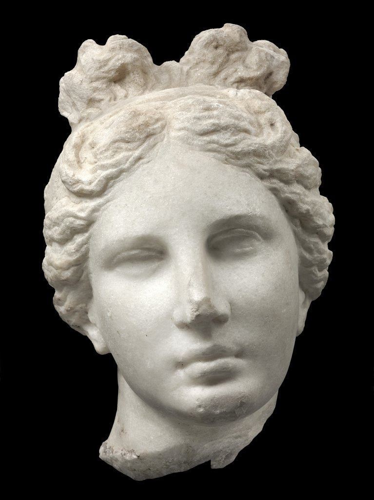 Detail of Head of Aphrodite (The Bartlett Head) by Corbis