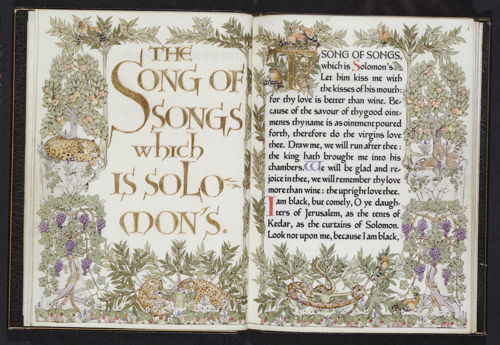 Detail of The Song of Solomon by Corbis