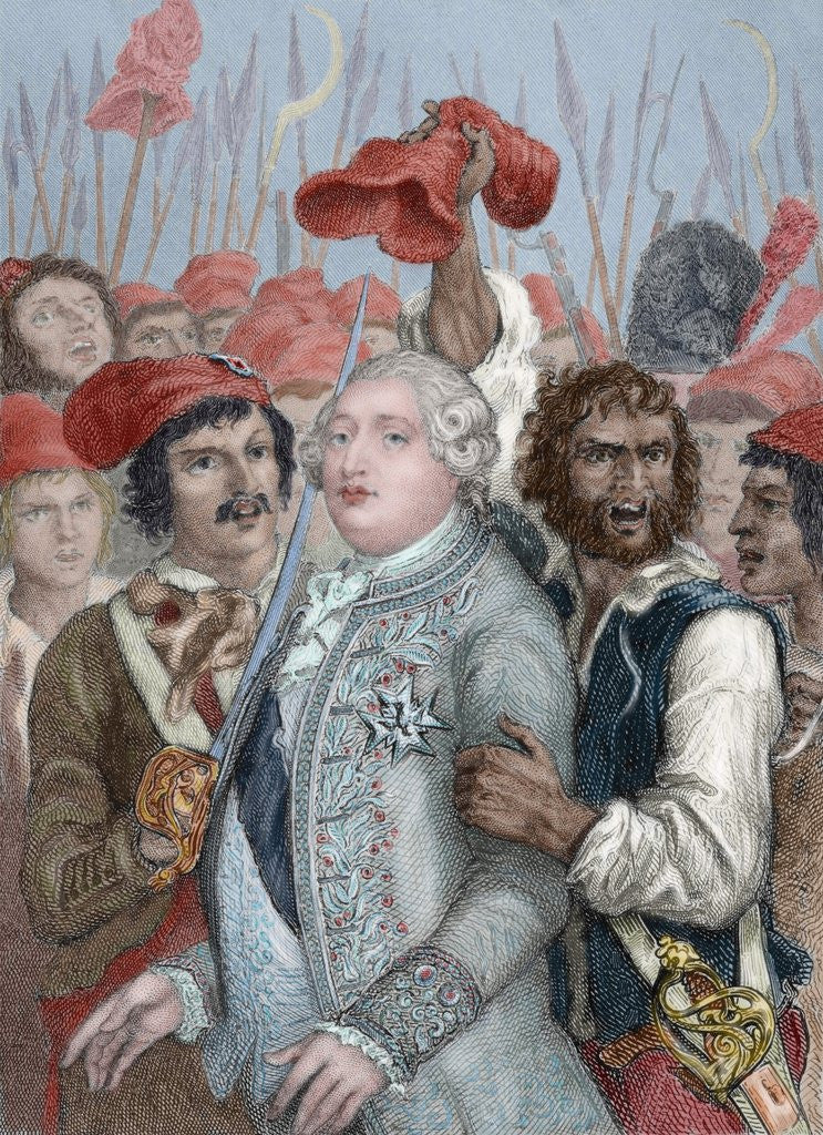 Detail of French Revolution (1789-1799). Assault on the Tuileries by Corbis