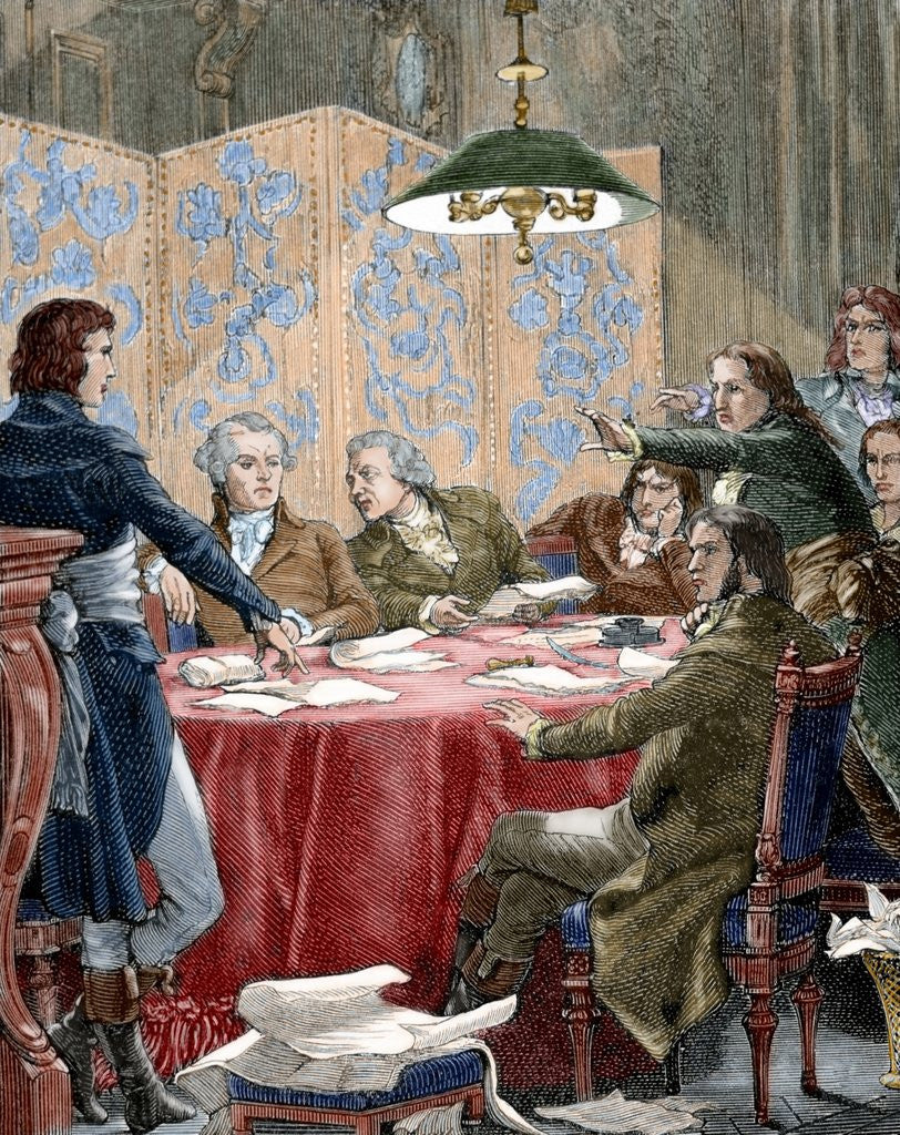 Detail of French Revolution (1789-1799). the Committee of Public Safety. France by Corbis